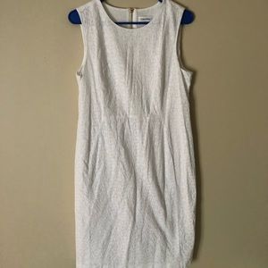 White Lace Calvin Klein Dress